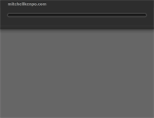Tablet Screenshot of mitchellkenpo.com